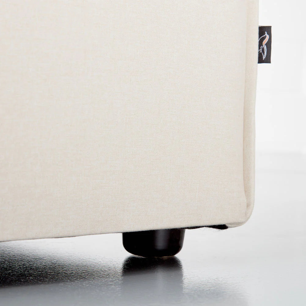 MASON - Cream Fabric Corner Chair Module